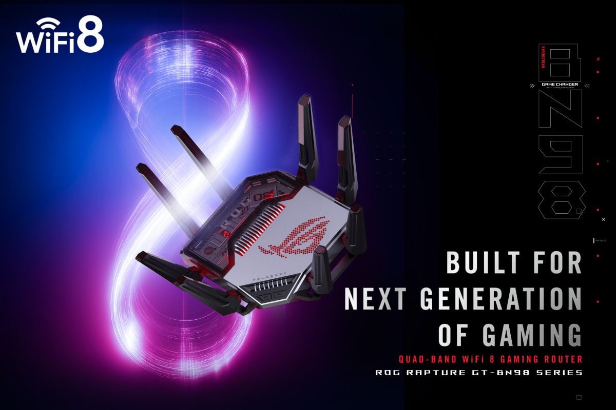 ROG Rapture GT BN98 Series TecheNet Routers wi-fi 8 da asus