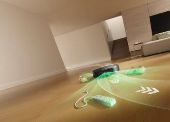Roomba Max 875 Combo ClearView ProPrecisionVision AI TecheNet Roomba max 875 combo chega com sucção de 35 000 pa
