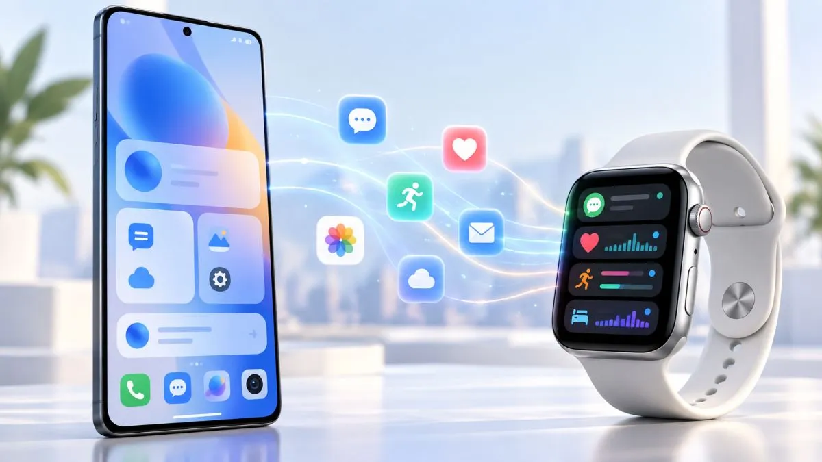 Xiaomi Apple Watch HyperOS 4 Apple Watch no HyperOS 4, Apple Watch Xiaomi, HyperOS 4, watchOS 11, Xiaomi HyperConnect, Xiaomi Interconnectivity TecheNet Xiaomi integra apple watch no hyperos 4