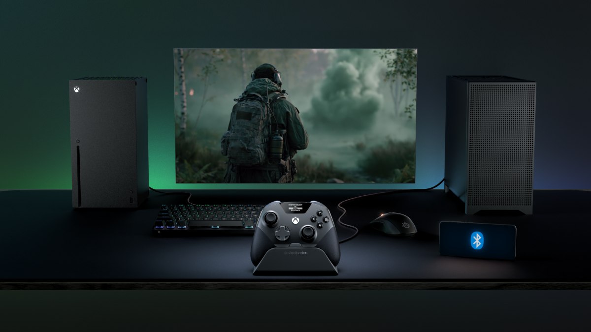 comando sem fios, comando SteelSeries, comando Xbox e PC, Hall Effect, QuickSwitch TecheNet Comando sem fios, comando steelseries, comando xbox e pc, hall effect, quickswitch