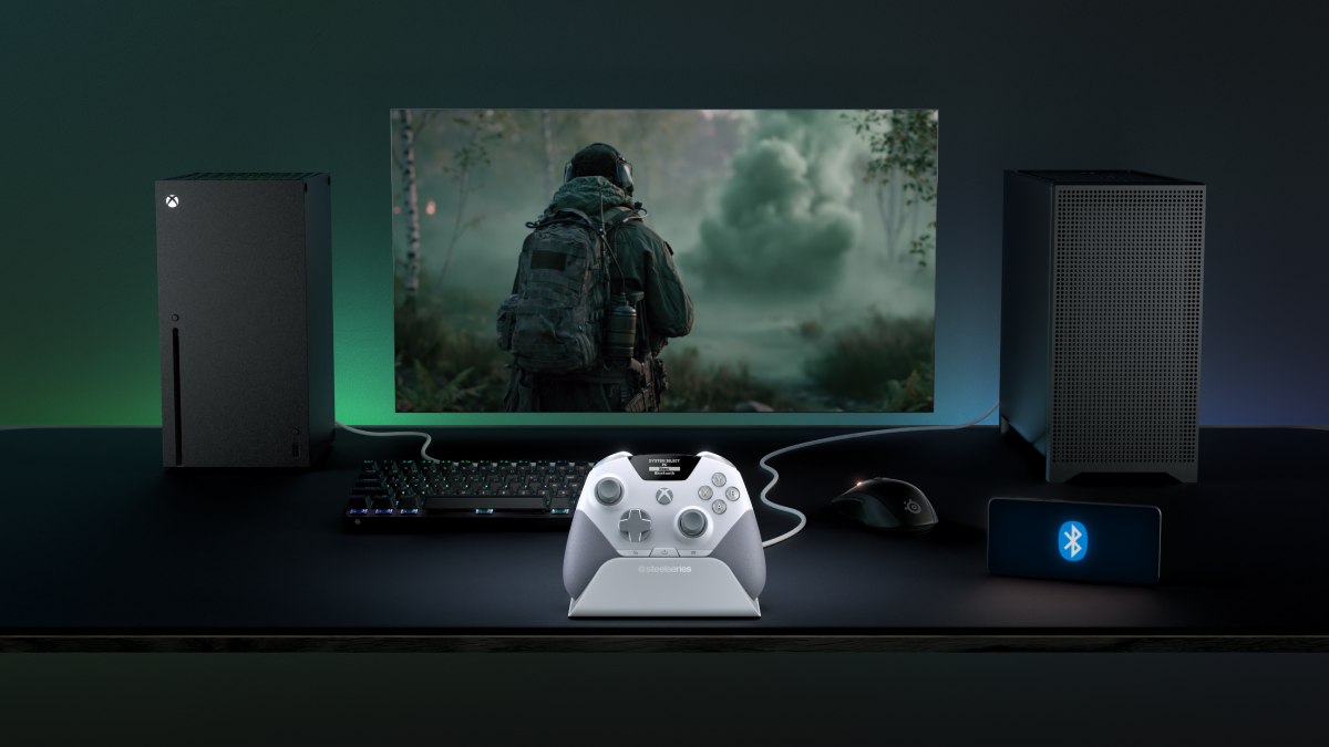 comando sem fios, comando SteelSeries, comando Xbox e PC, Hall Effect, QuickSwitch TecheNet Comando sem fios, comando steelseries, comando xbox e pc, hall effect, quickswitch