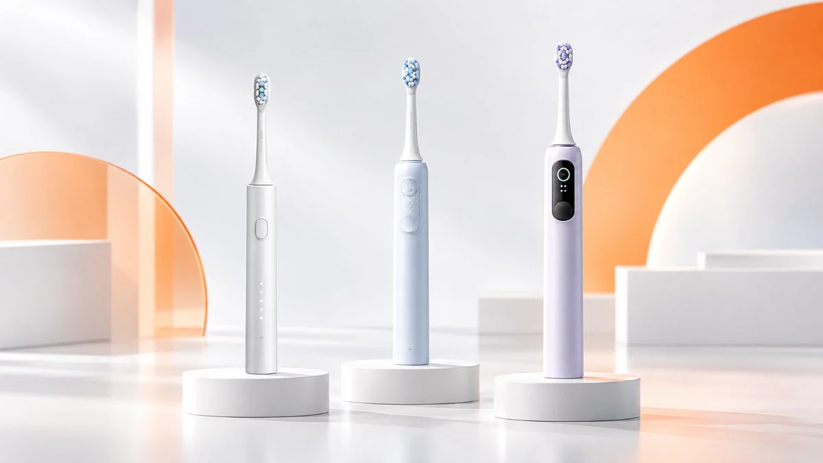 escovas de dentes electricas escova de dentes elétrica Xiaomi, Xiaomi Oscillation Electric Toothbrush, Xiaomi Oscillation Electric Toothbrush Pro, Xiaomi T302 Buffer TecheNet Escovas elétricas xiaomi têm até 180 dias de bateria