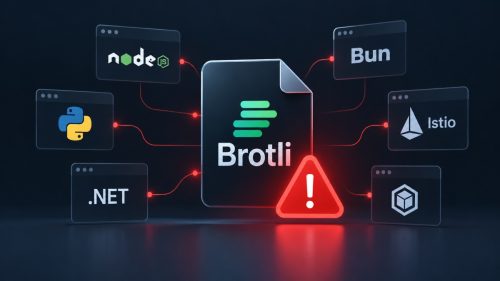 Alerta de Seguranca Brotli Multiplataforma cibersegurança, falha crítica no Brotli, vulnerabilidade TecheNet Falha crítica no brotli afeta mais do que o node. Js