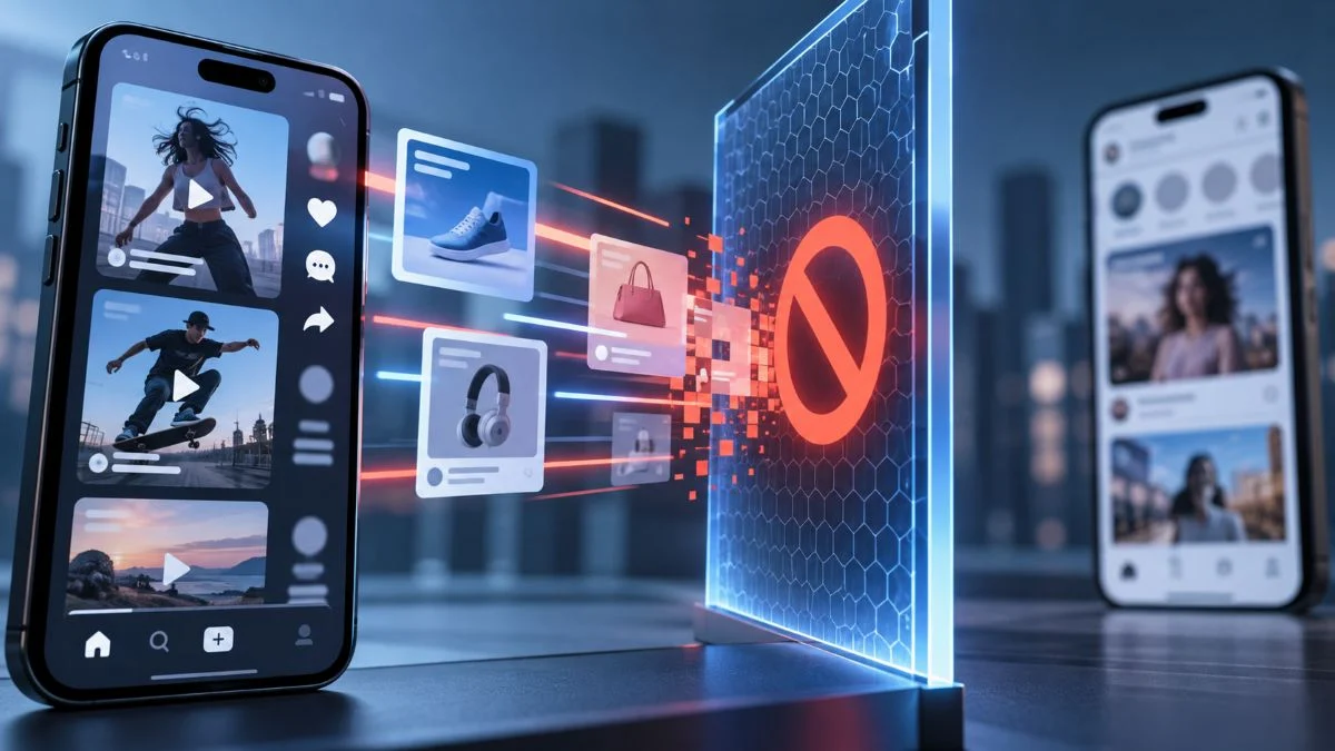 Barreira Digital Contra Anuncios TecheNet Meta proibiu anúncios do tiktok em sete países