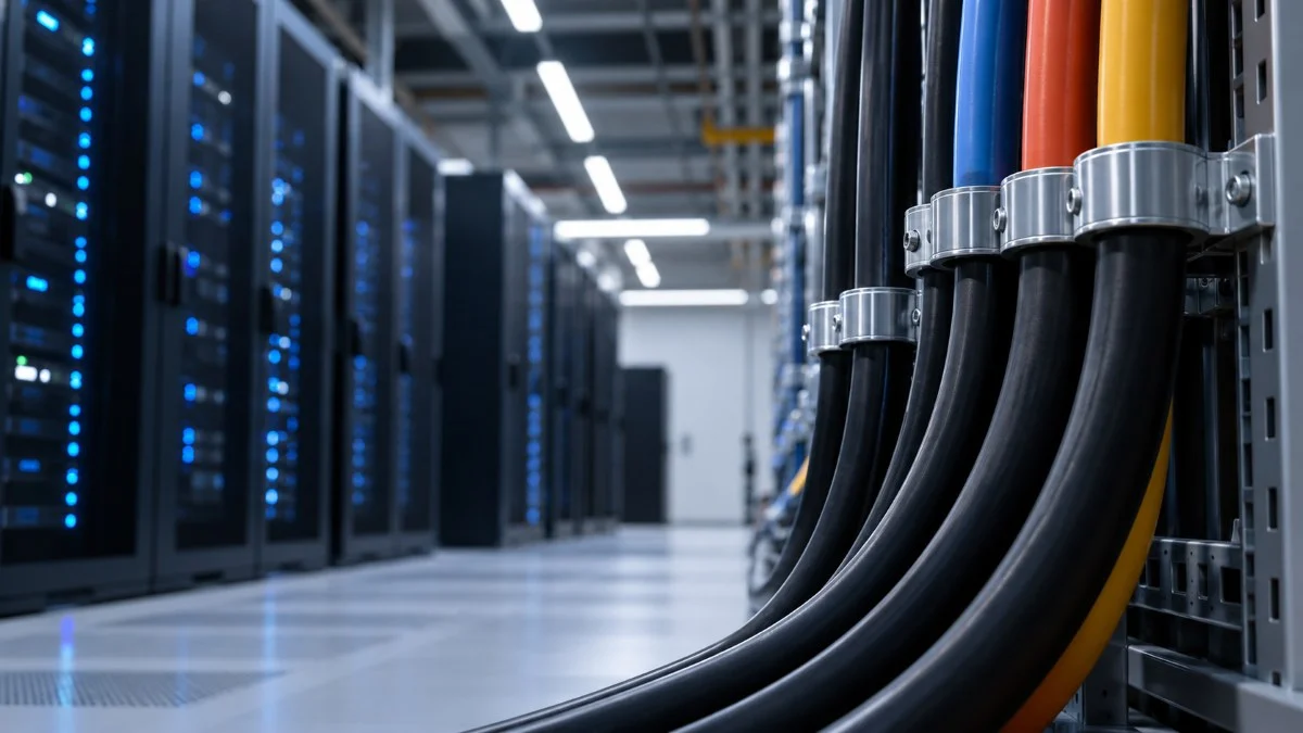 Cabos de Energia no Centro de Dados TecheNet Falta de cabos ameaça expansão dos centros de dados de ia
