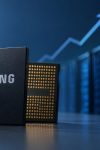 Chip Samsung HBM em Ambiente de IA Escassez de memória, memória HBM, memória para IA TecheNet Samsung prevê escassez de memória para ia até 2028