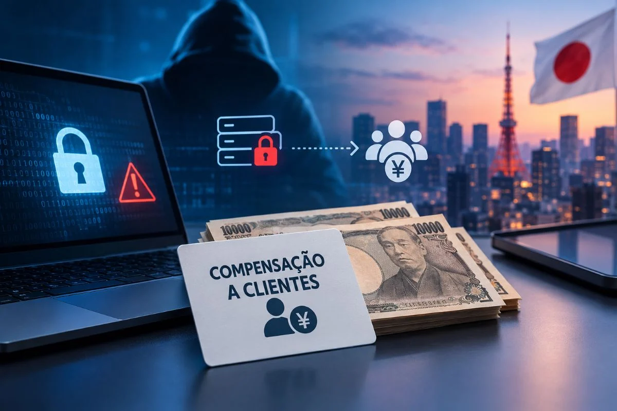 Ciberseguranca e compensacao no Japao ciberataque, compensações financeiras, Japão TecheNet Ciberataques no japão levam empresas a compensar clientes
