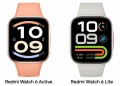 Comparacao de Smartwatches Redmi .smartwatch, Redmi Watch 6, Redmi Watch 6 Active, Redmi Watch 6 Lite TecheNet Redmi watch 6 lite e active chegam ao brasil a partir de r$ 699