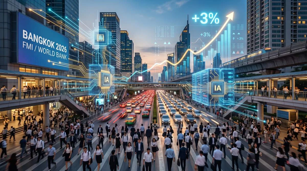 FMI destaca investimento em IA crescimento mundial, FMI, investimento em IA TecheNet Fmi destaca investimento em inteligência artificial