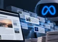 IA a processar noticias digitais comunicação social, direitos de autor, Meta, treino de IA TecheNet Meta retira referência ao treino de ia