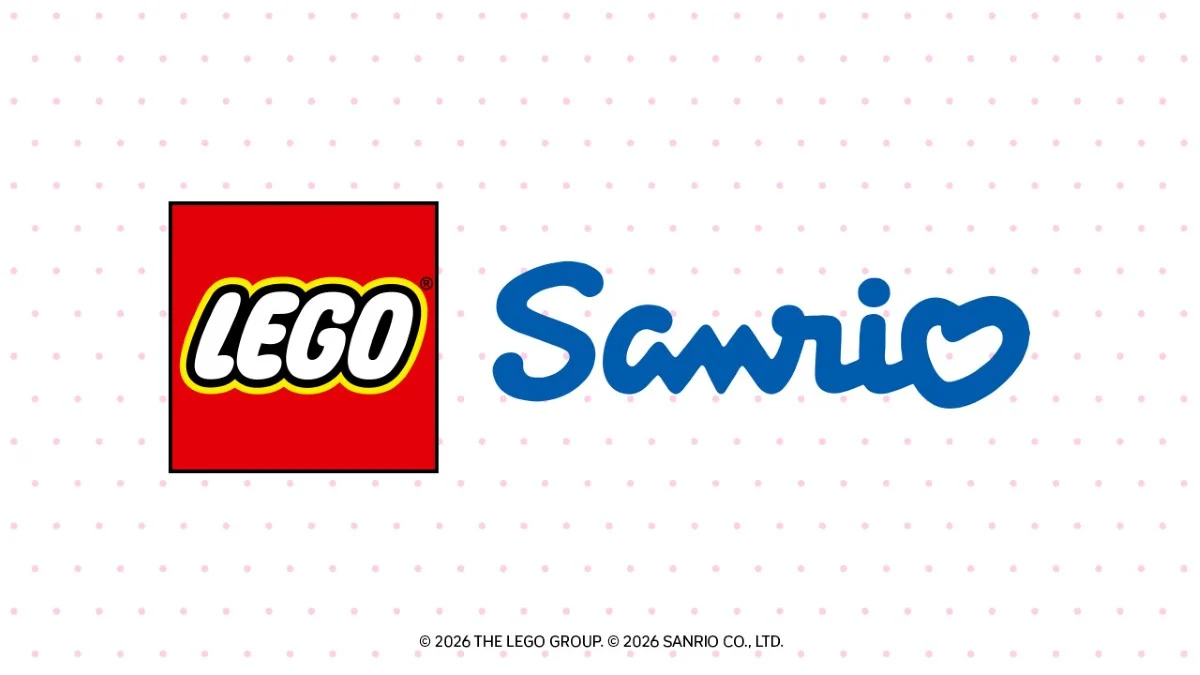 LEGO Sanrio Partnership Lock Up Asset LEGO, Sanrio, sets LEGO Hello Kitty and Friends TecheNet Grupo lego e a sanrio