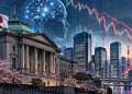 Banco do japão alerta para risco de correção com a ia