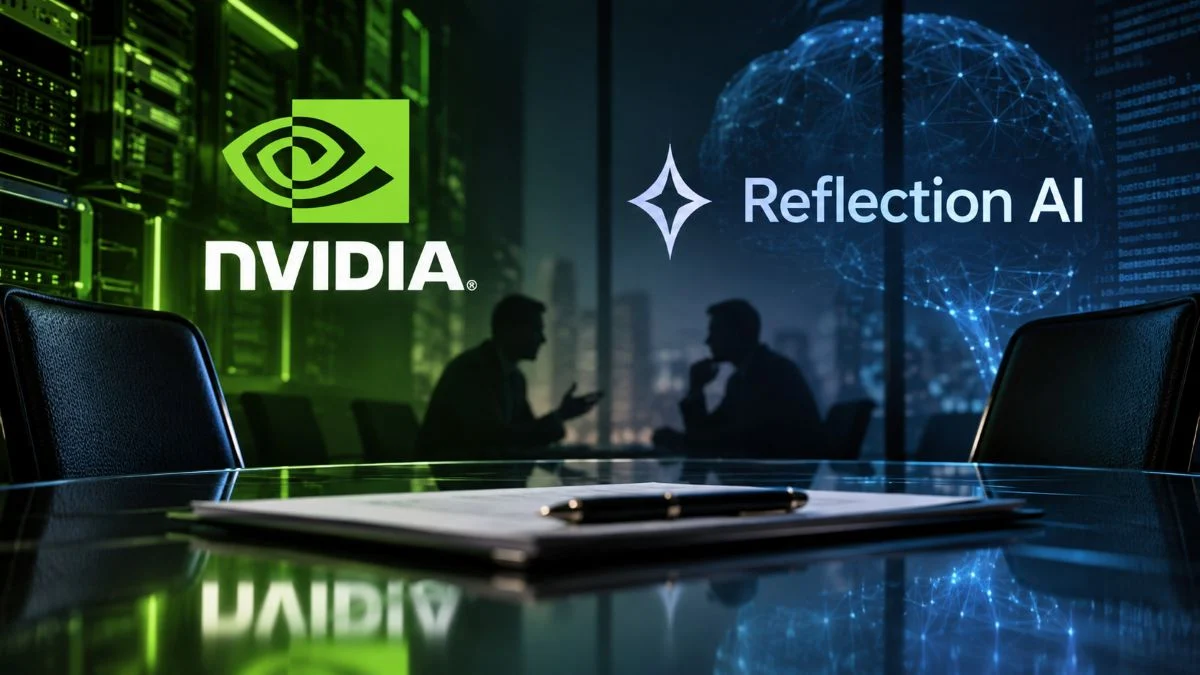 Negociacao tecnologica entre NVIDIA e Reflection AI TecheNet Nvidia negoceia possível aquisição da reflection ai