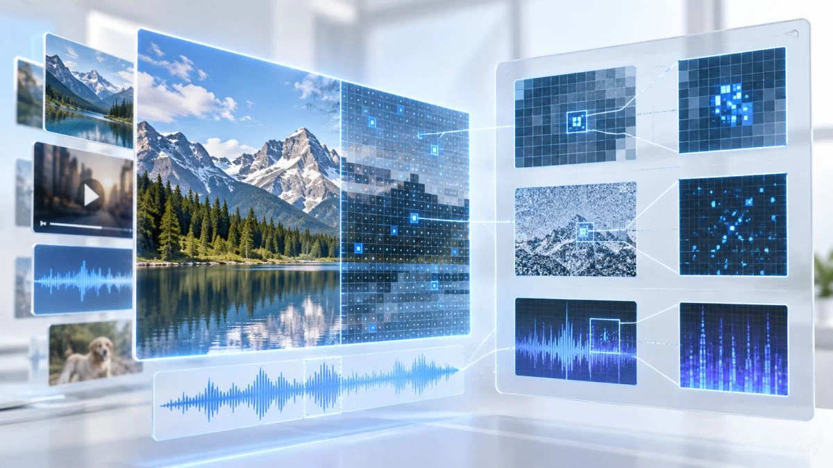 Painel Futurista de Analise Multimedia detectar IA, SynthID Detector, verificar IA TecheNet Synthid detector da google já está disponível para todos