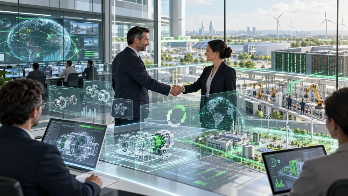 Parceria Industrial no Centro de Inovacao PTC, Schneider Electric, software industrial TecheNet Schneider electric fecha acordo para comprar ptc por 22,6 mil milhões