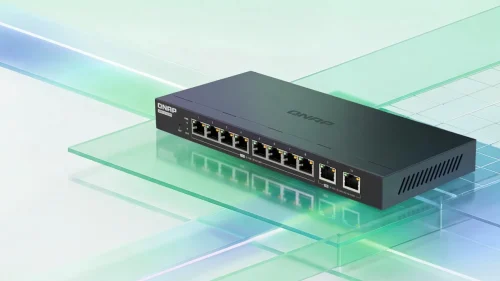 QNAP QSW 2000 QNAP QSW-L2110, switches TecheNet Qnap qsw-l2110 combina portas de 2,5 e 10 gbe
