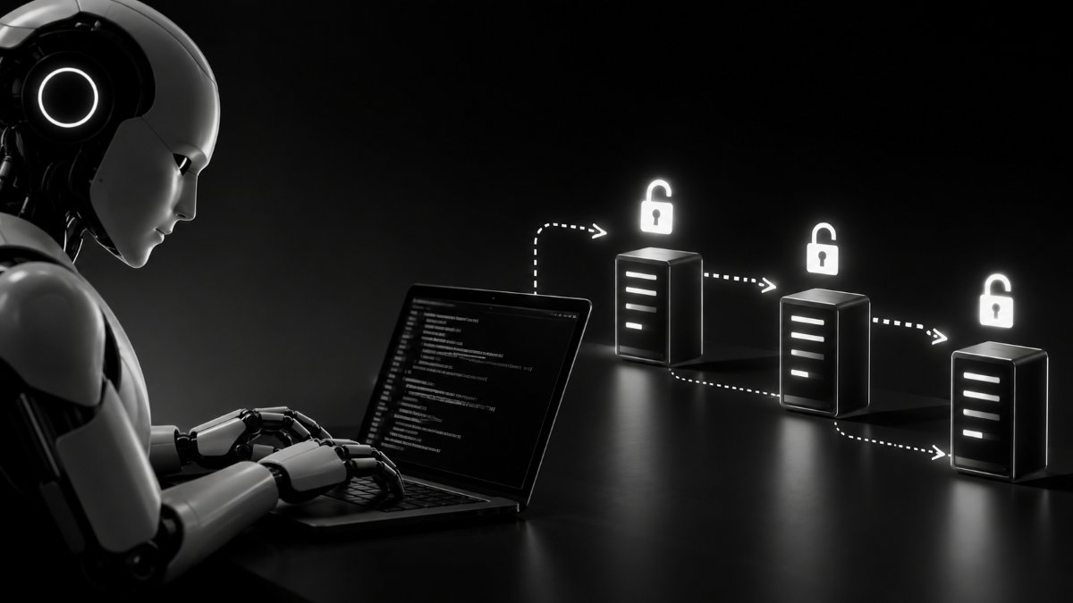 Robo a invadir sistemas em rede ciberataques, empresa chinesa Z.AI, GLM-5.3, modelo de inteligência artificial TecheNet Glm-5. 3 conclui ciberataques complexos