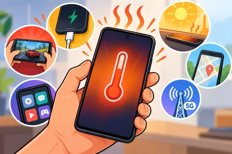 O smartphone aquece demasiado? Causas e soluções
