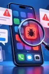 Smartphone sob Vigilancia de Malware malware no smartphone, smartphone com vírus, Smartphone comprometido, smartphone hackeado TecheNet Smartphone comprometido? 7 sinais que deve verificar